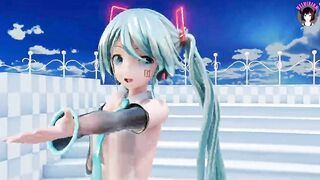 Cute Miku - Sexy Dance + Gradual Undressing (3D HENTAI)