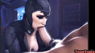 CATWOMAN Hentai Parody - Cartoon Porn