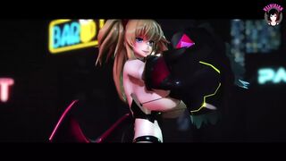 Huge Tits Sexy Demon Dancing (3D HENTAI)