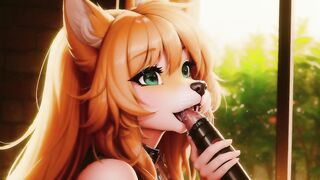 furry girls having fun at home (picture compilation 2)