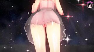 Sexy MILF In Transparent Nightie Sexy Dance (3D HENTAI)