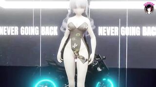 Sexy Anime Girl Dancing + Gradual Undressing (3D HENTAI)