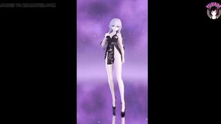 Sexy Anime Girl Dance + Gradual Undressing (TikTok Style) (3D HENTAI)