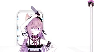 Cute Neko Girl Dancing + Gradual Undressing (3D HENTAI)