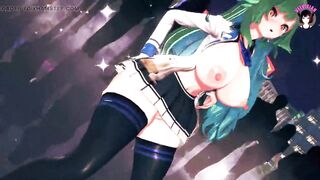 Thick Schoolgirl With Huge Tits Dancing + Pussy Angle (3D HENTAI)