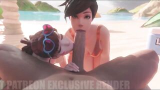 ThreeDust Intense sexual threesome on the beach sweet fuck tasty deep throat sweet intense pleasure swallowing sweet black cum