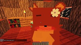 Anal with my FURRY friend Bia | Minecraft - Jenny Sex Mod Gameplay