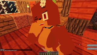 Anal with my FURRY friend Bia | Minecraft - Jenny Sex Mod Gameplay