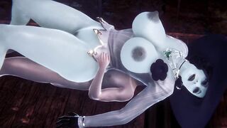 Alcina Dimitrescu spooning on top - Resident Evil Village Short Clip