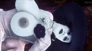 Alcina Dimitrescu spooning on top - Resident Evil Village Short Clip