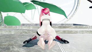 MMD R18 Cynical Night Plan - slut's lover - Red Boots Color Edit Smixix