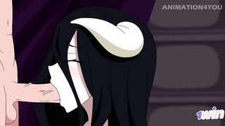 Anime Overlord Albedo and Ainz hentai cartoon anime titjob blowjob creampie kunoichi trainer naruto milf game cosplay asian