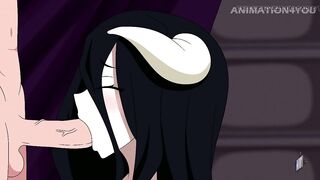 Anime Overlord Albedo and Ainz hentai cartoon anime titjob blowjob creampie kunoichi trainer naruto milf game cosplay asian