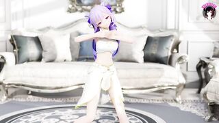 Genshin Impact - Sexy Dance + Gradual Undressing (3D HENTAI)