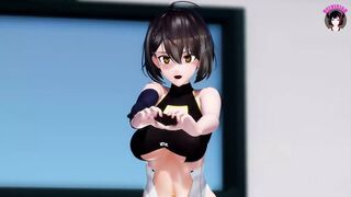 Balti - Sexy Dance + Gradual Undressing (3D HENTAI)