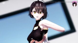 Balti - Sexy Dance + Gradual Undressing (3D HENTAI)