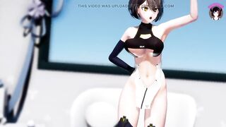 Balti - Sexy Dance + Gradual Undressing (3D HENTAI)