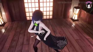 Genshin Impact - Yelan - Dancing In Sexy Dress And Stockings (3D HENTAI)