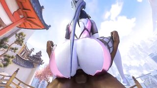 Widowmaker Ass Pounded Carry Fuck Blacked