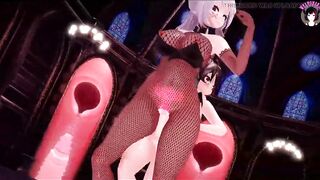 Hot Dance + Fucked By Futa - Xray Creampie In The End (Get Pregnant) (3D HENTAI)