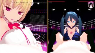 NTR Sex With Friends' Girlfriends + Splitscreen (3D HENTAI)