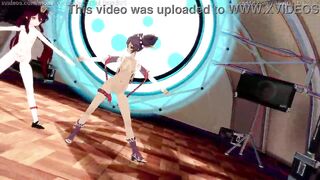 Genshin Impact: [MMD] Kesha - TIMBER (Layla, Kirara, Mona, Fischl, Yoimiya, Hu Tao, Xinyan)