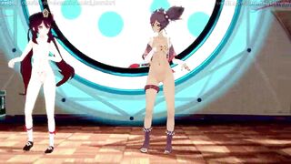 Genshin Impact: [MMD] Kesha - TIMBER (Layla, Kirara, Mona, Fischl, Yoimiya, Hu Tao, Xinyan)