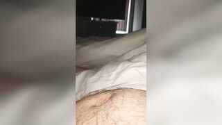 Step mom with sexy nails give step son a handjob treat on his birthday