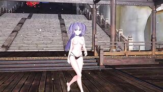 【MMD】Yuka Hayase / WiggleWiggle 【For gentlemen】