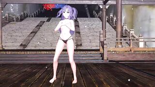 【MMD】Yuka Hayase / WiggleWiggle 【For gentlemen】