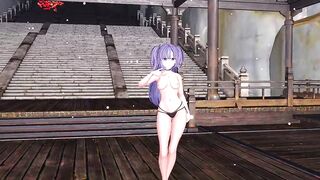 【MMD】Yuka Hayase / WiggleWiggle 【For gentlemen】