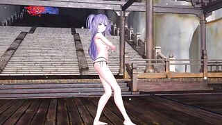 【MMD】Yuka Hayase / WiggleWiggle 【For gentlemen】