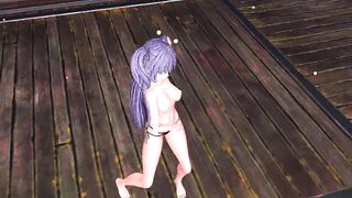 【MMD】Yuka Hayase / WiggleWiggle 【For gentlemen】