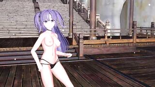 【MMD】Yuka Hayase / WiggleWiggle 【For gentlemen】