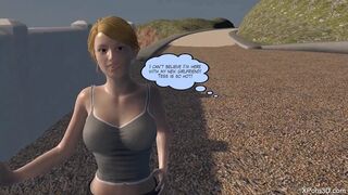 POV Mega Giantess Growth - Giant Babe Steps on You - Point of View VR