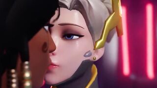 Futa Widow x Pharah and Mercy (VA/SFX by Andrastae, PixieWillow & KaliethVA) taker pov