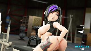 Big hero Six Tomago GoGo likes fisting herself