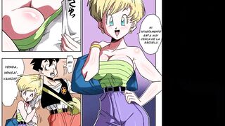 Gohan Fucks Busty Blonde