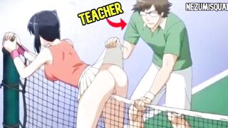 ????Tennis match ends badly????