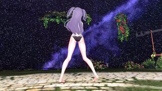 【Blue Archive MMD】Yuka Hayase / Come to DEEP BLUE TOWN [For gentlemen]