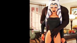 Ahsoka Blacked PMV SplitScreen