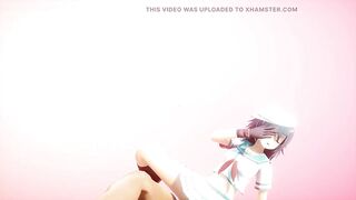 Kancolle Kiso Dance and Sex Cowgirl Creampie Undress NSFW Mmd 3D