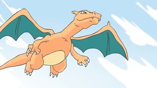 Charizard X Leafeon! Pokemon Hentai