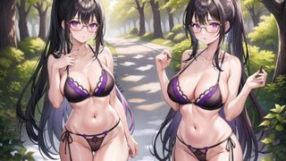 Black Long Hair | Hentai Porn Pictures