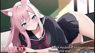 [ASMR Audio & Video] I need to stay after for SEX ED class.... Won't you help me STUDY, I need someone to practice with..... SEXY CATGIRL AUDIO