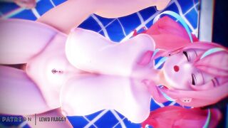 Azur Lane - Busty Bremerton Oily Thighjob & Creampie