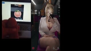 Black big dick fuck sarah hot woman ( reaction for hentai )