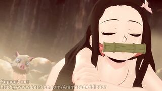 Nezuko Anal Pound