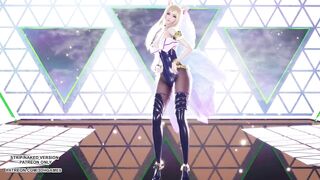 [MMD] 4MINUTE - Volume Up Ahri Sexy Kpop Dance League of Legends Uncensored Hentai 4K 60FPS