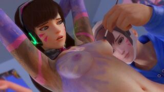 Overwatch Dva SFM compilation 2023 | 60 FPS Uncensored Hentai 4K sound high quality